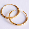 Stoere oorbellen '60mm'