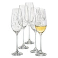 Set van 6 tempo champagne fluiten