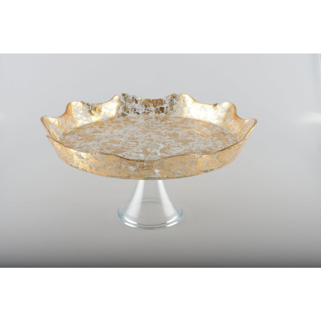 Gouden kanten cakebotel
