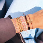 Gekoppelde armband 'Bold'