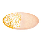 Hars pailletten rond glitterlade 30x30x1.5 cm