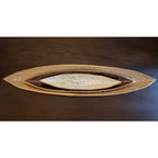Aluminium zand decoratieve snit 94x19x6cm
