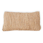 Raffia Sierkussen 50x30 cm met vulling Decoratief kussen Bankkussen DALUNG