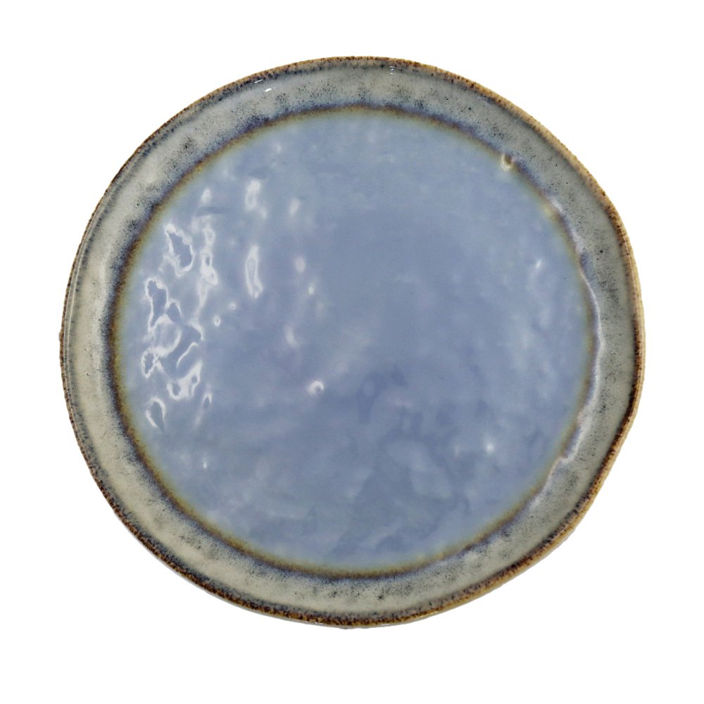 Blue Porselein Dessert Plate 21.5x21.5x1.4cm