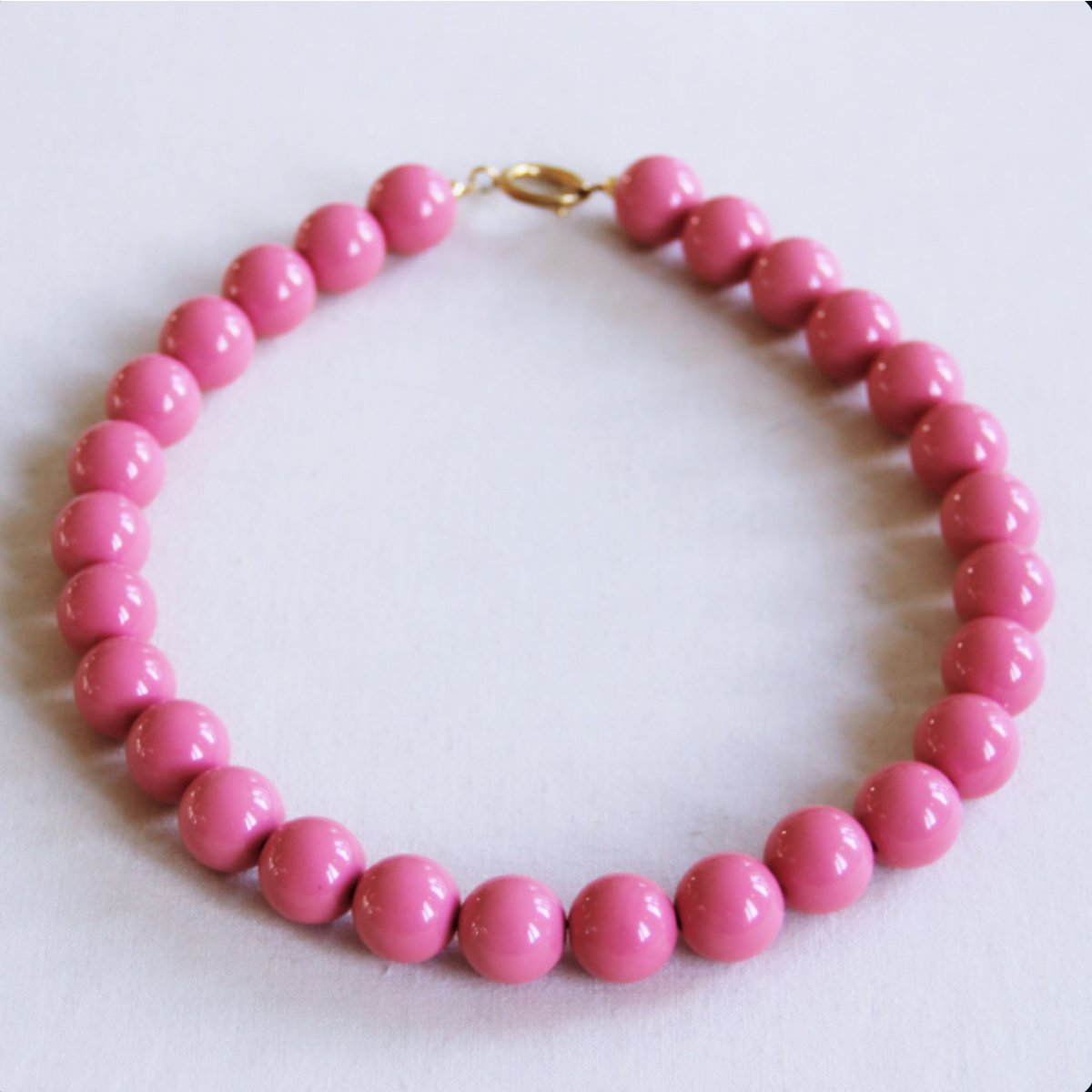 Kralenketting XXL - roze