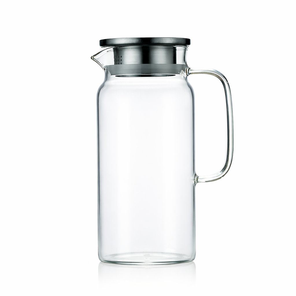 Waterkaraf roestvrijstalen deksel 1,2 l