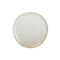 Witte platte plaat