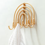 Rotan Kapstok Kapstokken Beige Wandhaken MAKU (2 maten)