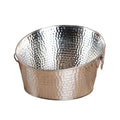 Gehamerd champagne -emmer 25x40x40cm