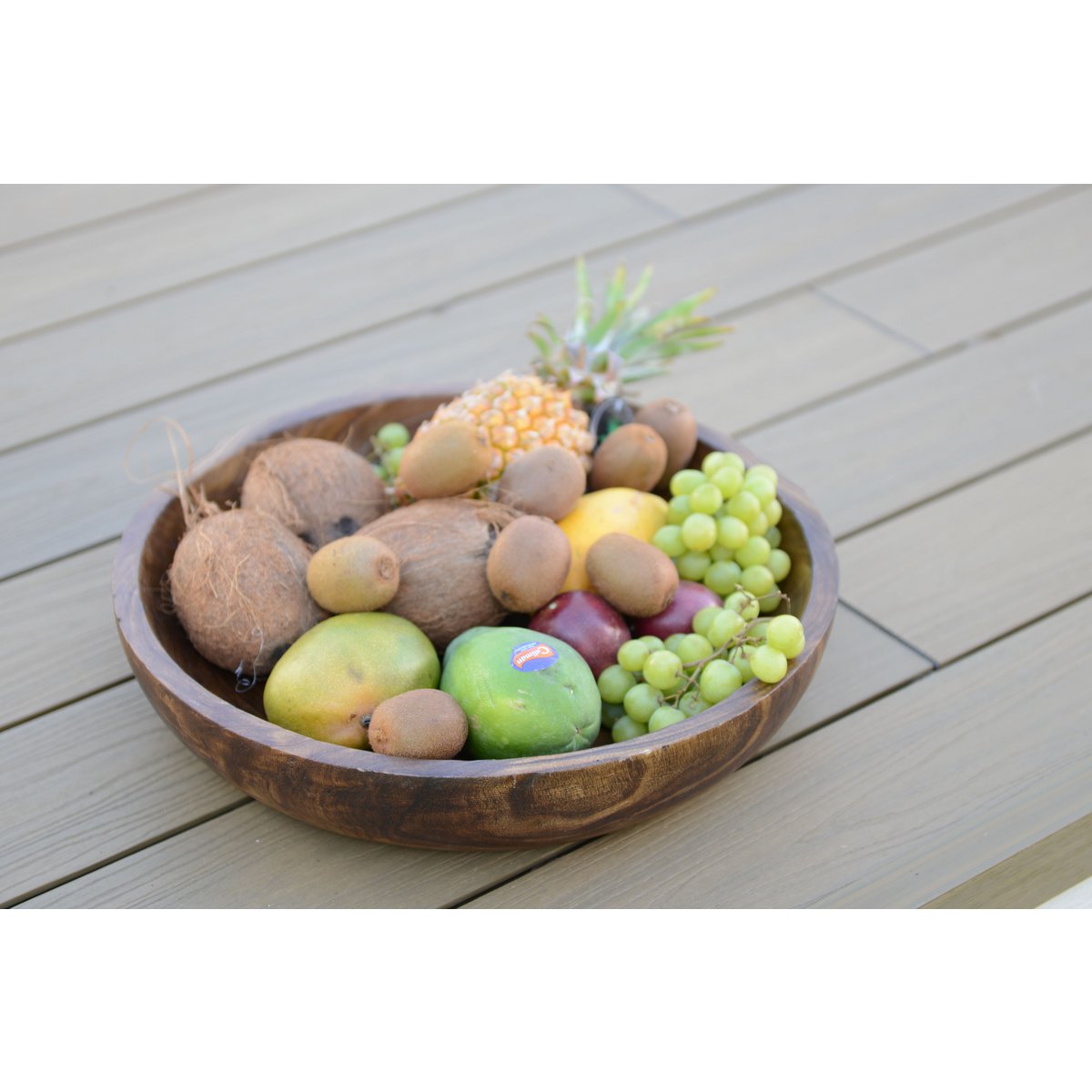 Houten decoratieve snit 45x45x9cm